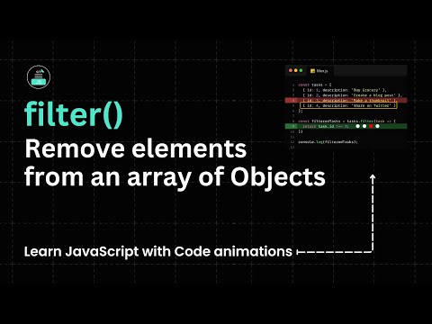 Remove Object From Array Using Javascript Filter Easy Tutorial