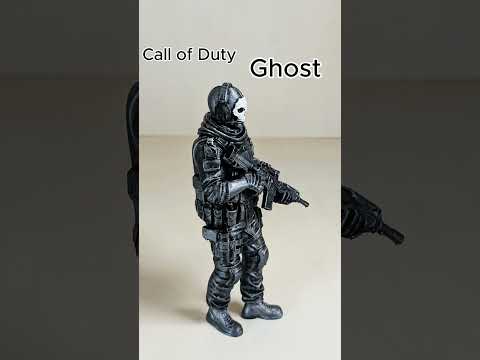 Simon "Ghost" Riley с оружием - Call of Duty (Призрак GHOST) Коллекционная 3D-фигурка - фото 1 - id-p3158125460