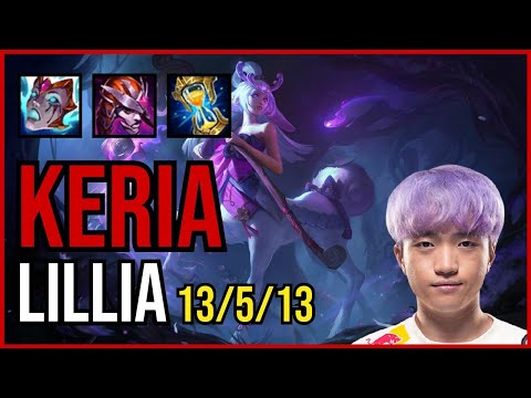 KERIA - LILLIA vs. CUZZ - PANTHEON Jungle | KR CHALLENGER | PATCH 10.25