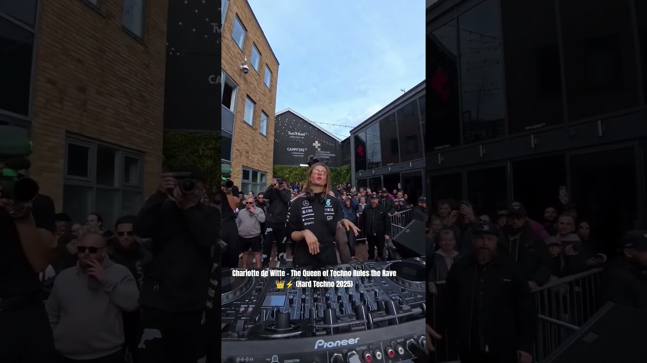 Charlotte de Witte – The Queen of Techno Rules the Rave 👑⚡ (Hard Techno 2025) #technoevent