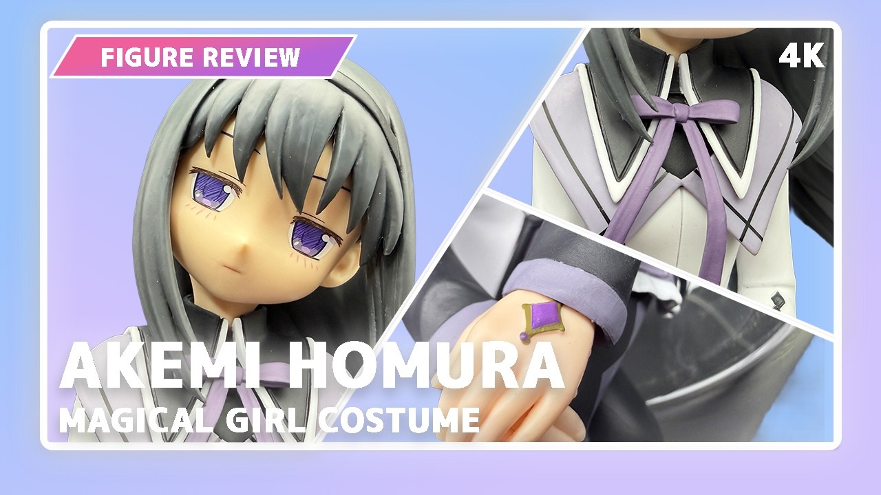 Akemi Homura Figure Review – Magical Girl Costume | Puella Magi Madoka Magica The Movie -Rebellion