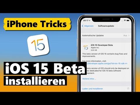 iOS 15 BETA installieren ohne PC & ohne Developer Account (deutsch/german)