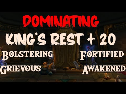 Dominating King's Rest +20! | Restoration Druid PoV