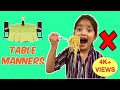 DINING ETIQUETTE FOR KIDS Learn Table Manners