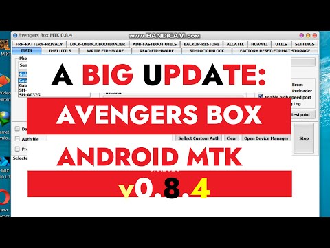 Avengers Box/UMT Pro Android MTK v0.8.4 RollOut Supports Galaxy A03S,SM-A037G,SM-A037F,SM-A010S 2022