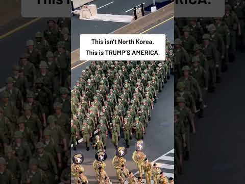 OMG: Footage emerges of Trump’s military parade preparations