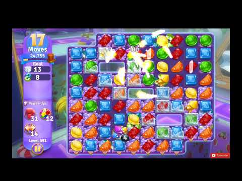 Wonka's World of Candy Level 591 NO BOOSTERS - A S GAMING ✔