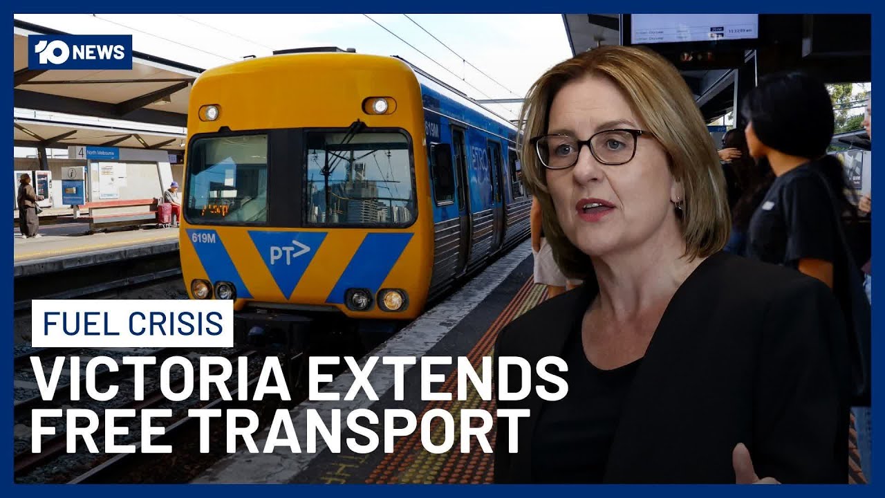 Victoria Extends Free Public Transport At Big Cost To The State | 10 News