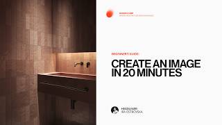 How to Create This Bathroom Render (NO Textures Needed!) | 3ds Max & Corona Beginner's Tutorial