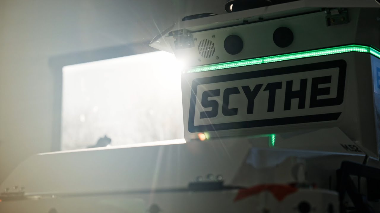 Scythe Robotics M.52 autonomous electric mower testing and quality control process