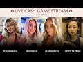 Lara Perkins Plays LIVE CASH With Kristy Moreno | Commentary by PokerFace Ash