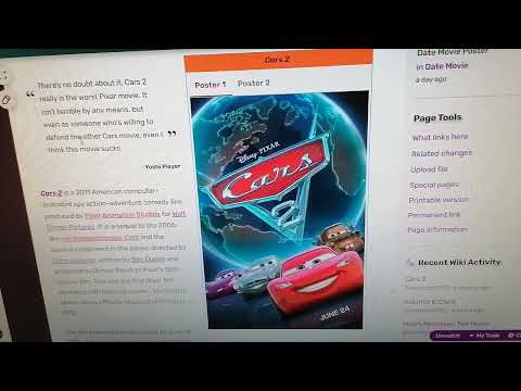 Cars 2 is on We Bad Movies Wiki