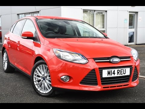 Used Ford Focus 1.6 TDCi 115 Zetec 5dr Race Red 2012