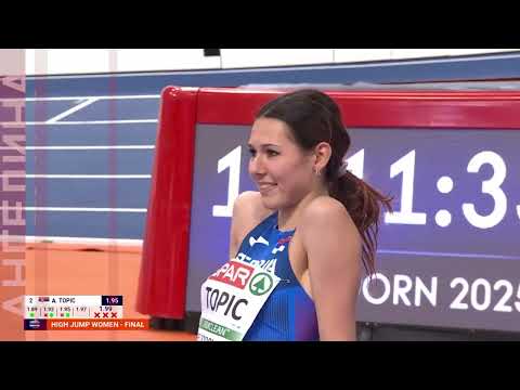 Najuspešnija sportistkinja Srbije za 2025. godinu - Angelina Topić