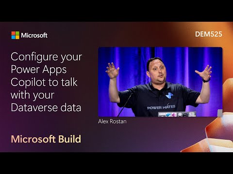 Configure your Power Apps Copilot to talk with your Dataverse data | DEM525