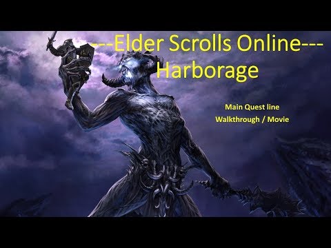 ESO - Harborage Main Story Quest line walkthrough / Movie
