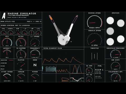 V5 Engine That Sounds Like A Rotary | 14L V5 Engine - Engine Simulator