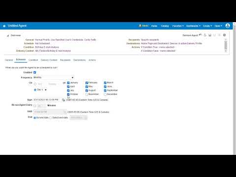 How to Schedule an OTBI Report in Oracle Fusion