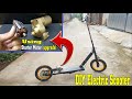 How To Make Electric Scooter Using Starter Motor Upgrade