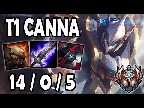 T1 Canna SETT vs KAYLE Top - Lol Korea Ranked