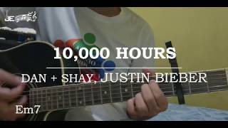 Dan + Shay, Justin Bieber - 10,000 Hours (Guitar Chords)