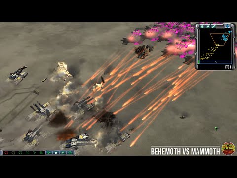 Steel Talons Behemoth vs GDI Mammoth Tank