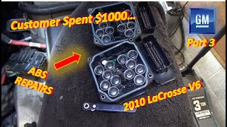 (Pt 3) Customer Spent $1000...Car STILL BROKEN!? (Buick GM ABS MALFUNCTION U0074)