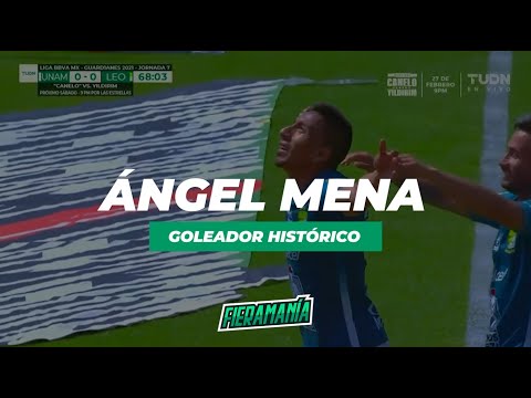Los 51 goles de Ángel Mena con el Club León