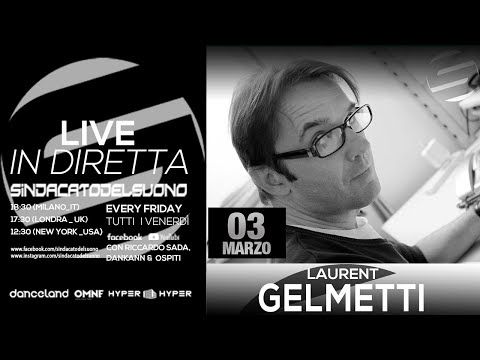 Sindacato del Suono 124 - 03/03/2023 - Guest: Laurent Gelmetti