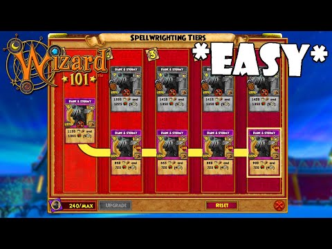Wizard101: How To Learn And EASILY Upgrade *NEW* Shadow Spells!