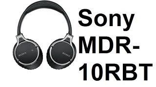 Video thumbnail for MDR-10RBT Headphones Unboxing from Sony by Sony Canada Training