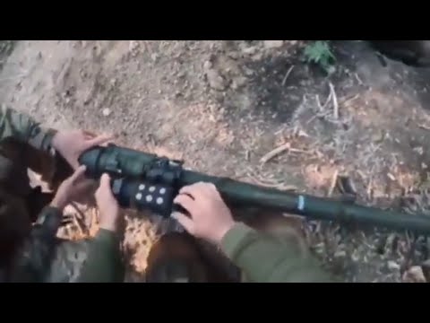 More footage of Ukrainian forces using Polish-donated Piorun MANPADS.