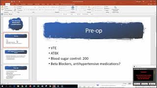 Pre op & Post op Medication Considerations 2