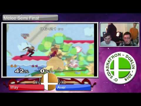 O'Smashathon - Aver(Shiek) Vs. Way (Falco) Losers Final - Melee