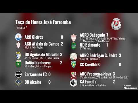 Taça de Honra 25/26 | Jornada 7