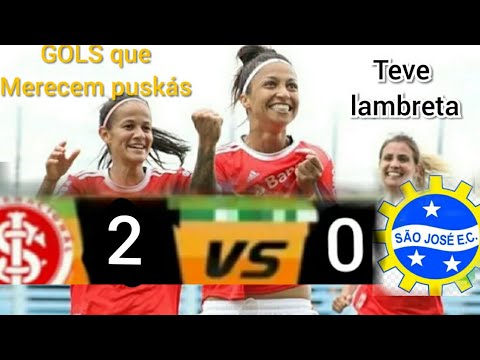 TEVE 2 GOLAÇOS |internacional 2 x 0 são José | BRASILEIRÃO A1 2020 | 09/02/2020