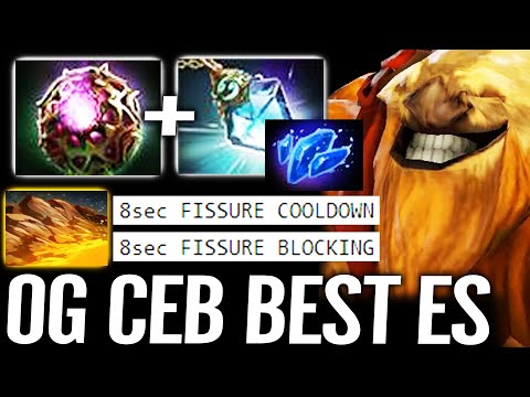 🔥 -43% CD 8s CD Fissure 8s Blocking - OG Best Offlane Ceb Earthshaker WTF IMBA META Dota 2 Pro Guide