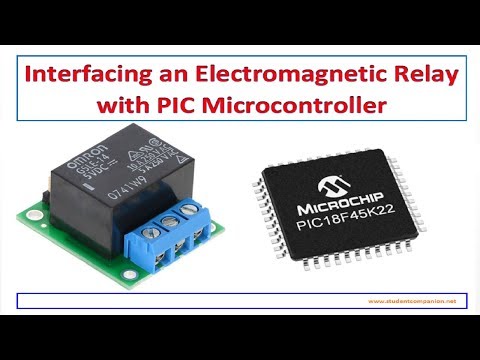 10- Interfacing a Relay | mikroC Pro for PIC Tutorial