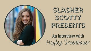 Hayley Greenbauer Interview video