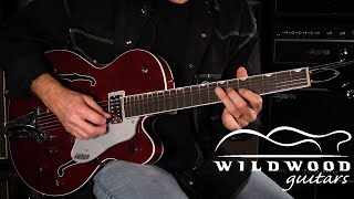 Video thumbnail for Gretsch Players Edition Tennessee Rose Electrotone Hollowbody  •  SN: JT22031024 by Wildwood Guitars