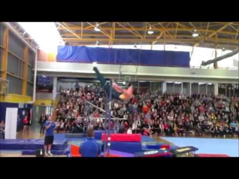 Horizontal Bar Kip Gymnastics Video