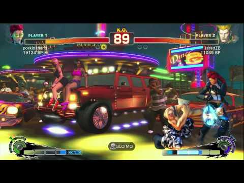 Ranked Match JaredZB (Guile) Vs. porkloafking AKA Wolfkrone part 7