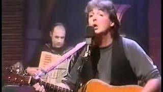 Paul McCartney-We Can Work It  (Unplagged 1991)