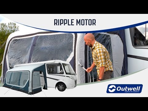 Outwell Ripple Motor - Motorhome Air Awning (2019) | Innovative Family Camping