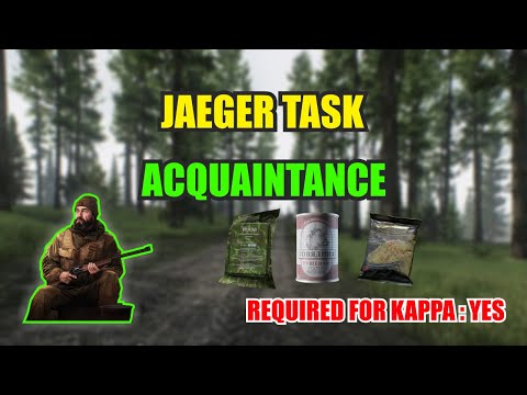 JAEGER ACQUAINTANCE TASK GUIDE PVP/PVE | ESCAPE FROM TARKOV INDONESIA