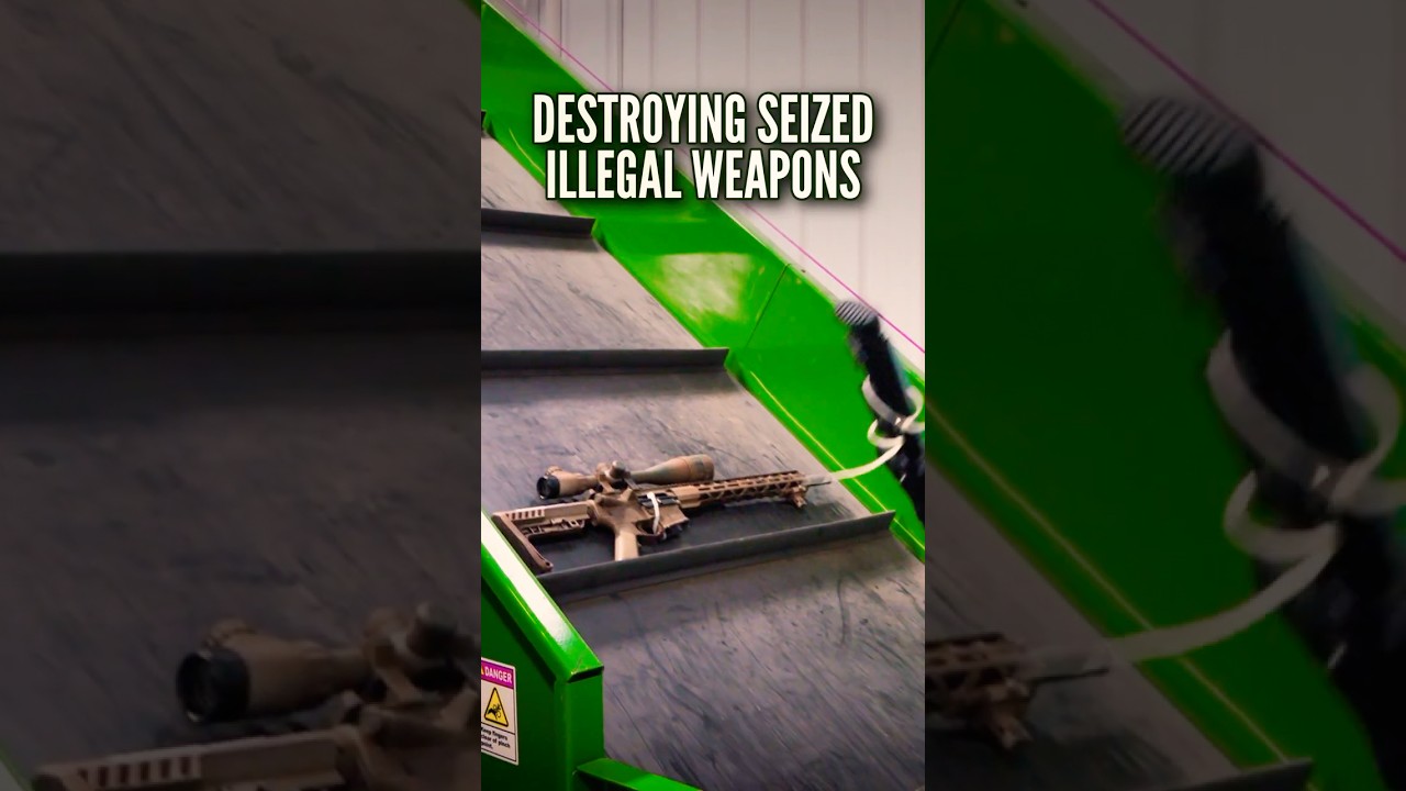 How to Destroy Illegal Guns | CBP