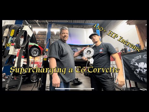 Installing a Centrifugal Supercharger on a C6 Corvette and gaining over 150 Horsepower!