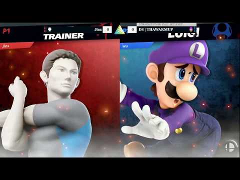 Ascension VI SSBU Intermediate Winners Finals - Jinx (Wii Fit Trainer/Richter) vs THAWARMUP (Luigi)