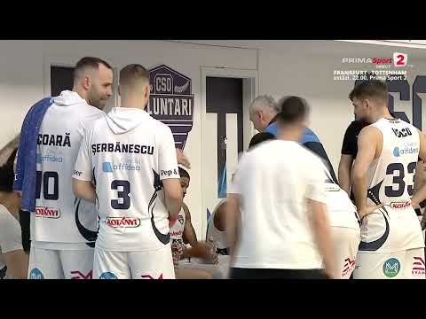 Baschet, Liga Naţională: CSO Voluntari - SCM U Craiova. Înregistrarea meciului