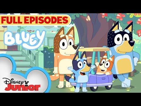 Bluey Full Episodes! | Keepy Uppy, Sleepytime, Bus and MORE! | 2 HOUR Compilation | @disneyjunior